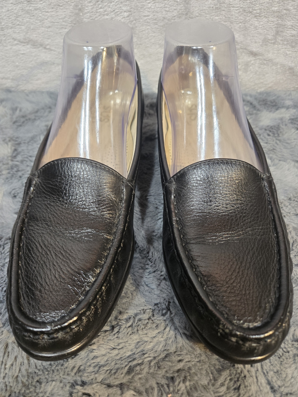 SAS Black Leather Women's Loafers Sz 8.5 S
